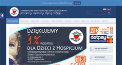 Desktop Screenshot of hospicjum-czestochowa.pl